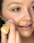 Creamy Vegan Blush Stick in Peachy