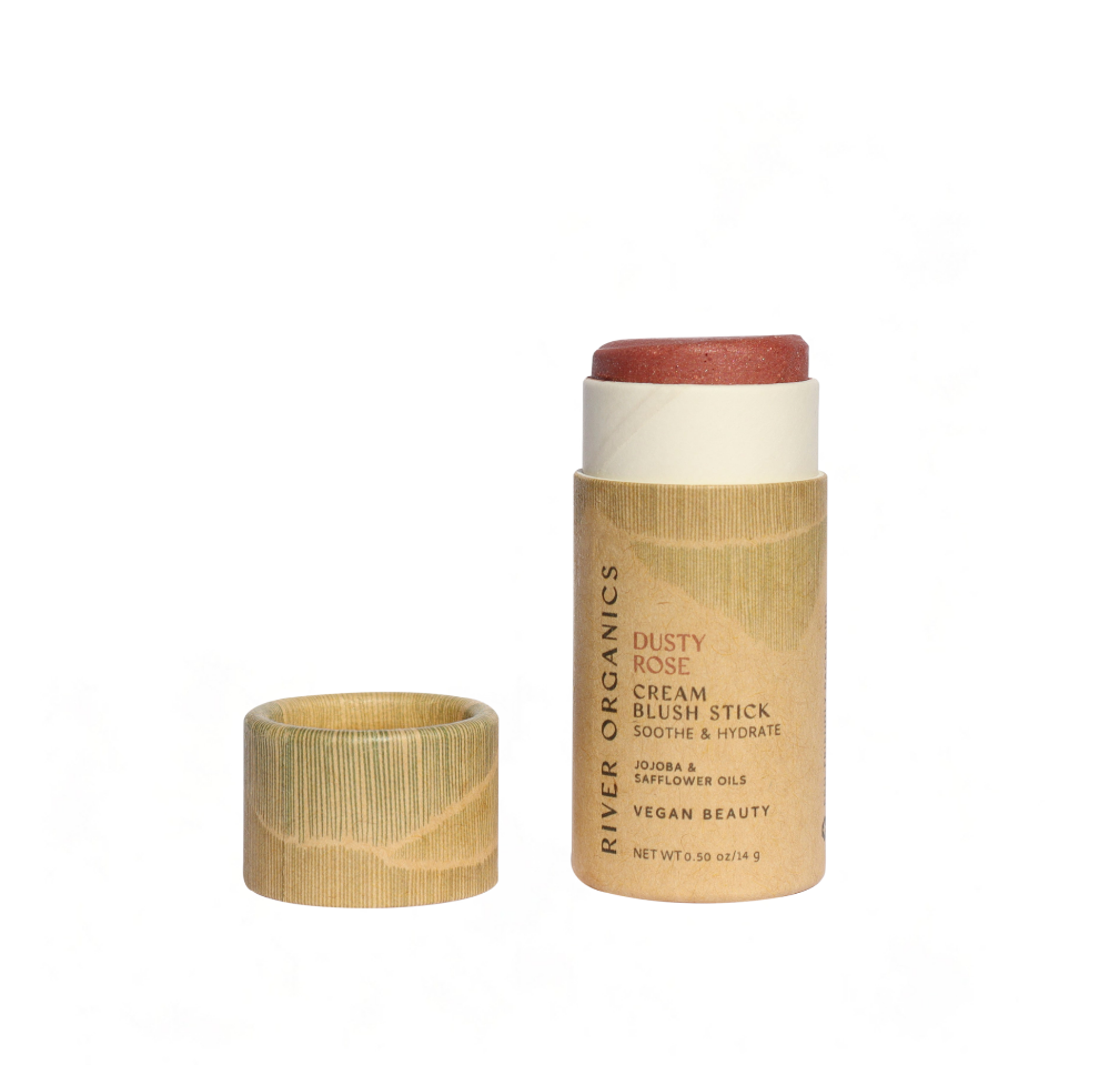 Creamy Vegan Blush Stick in Dusty Rose