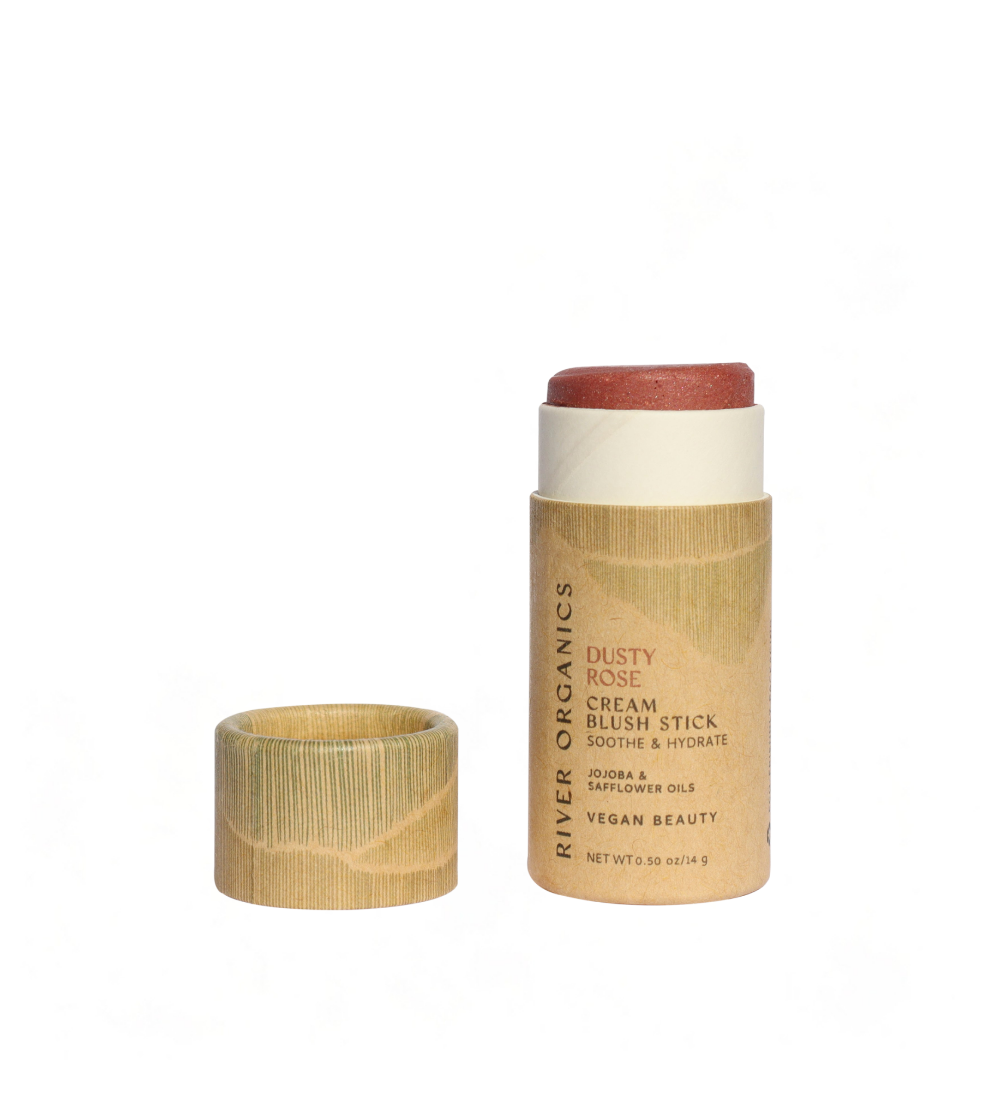 Creamy Vegan Blush Stick in Dusty Rose