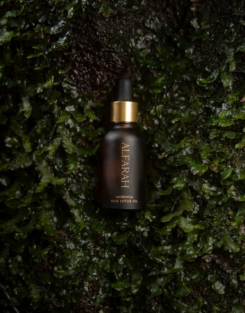 Blue Lotus Infused Moringa Oil