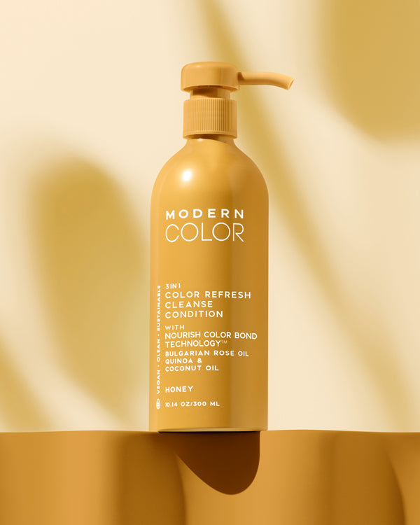 3-in-1 Color Refresh + Cleanse + Condition -Honey