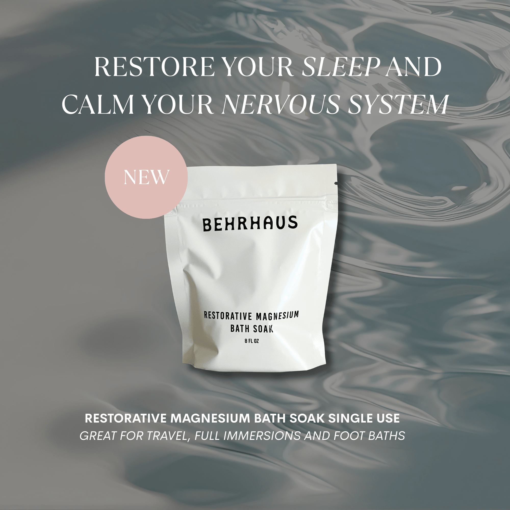 Restorative Magnesium Bath Soak - Nature's Glow Emporium
