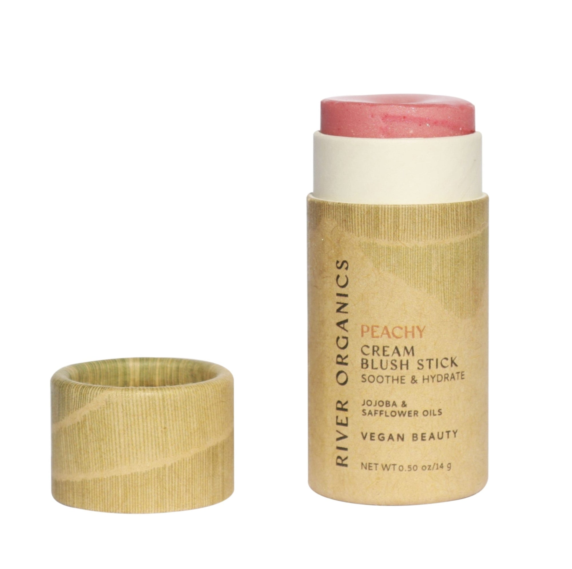 Creamy Vegan Blush Stick in Peachy