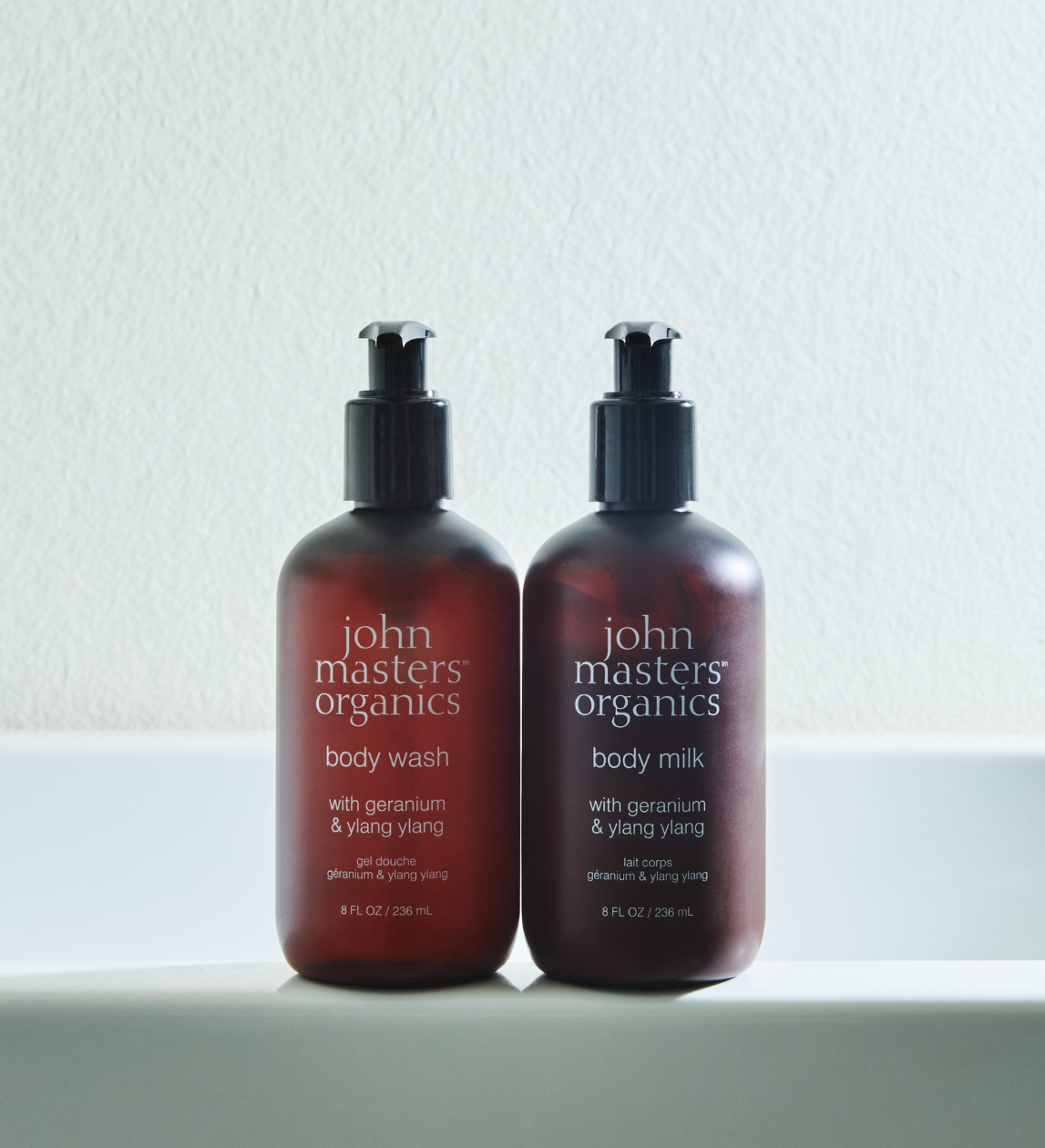 john masters organics body wash and body milk