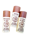 Natural Deodorant 3 Pack - Gift Set for Men - Vegan